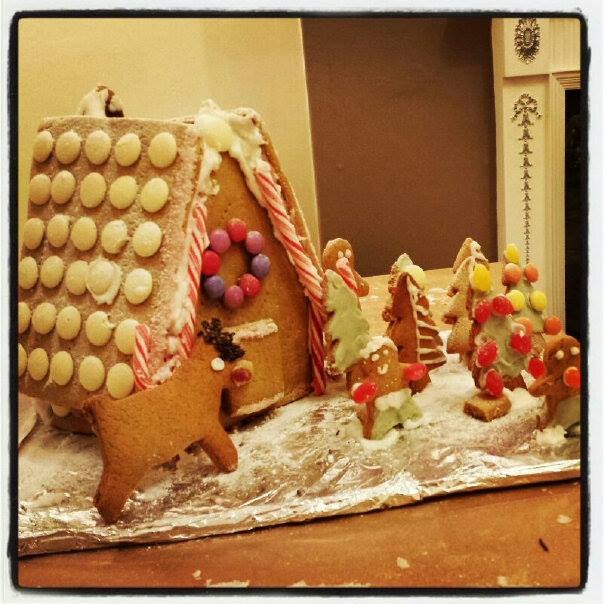 Pia's Gingerbread house