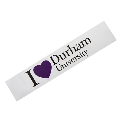 I love Durham University Bumper Sticker