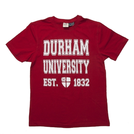 Fairtrade T Shirt Red at Durham University Official Shop