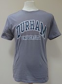 Durham University Drop Tail T-Shirt - Grey