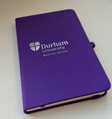 Durham University Business School A6 Purple Notebook