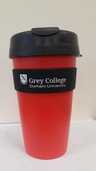 Grey College Keep Cup with Black Lid