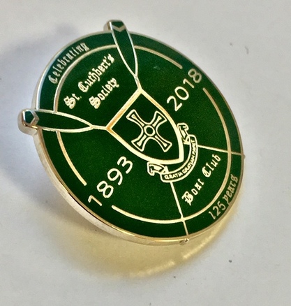 St. Cuthbert's Society Boat Club 125th Anniversary Pin Badge