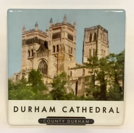 Durham Cathedral Ceramic Coaster