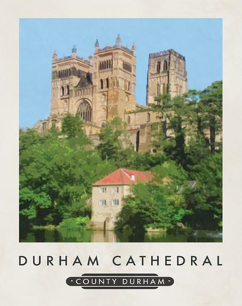 Durham Cathedral Print 11x14 