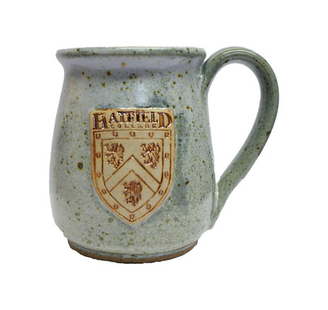 Hatfield College Mug - Speckled Blue