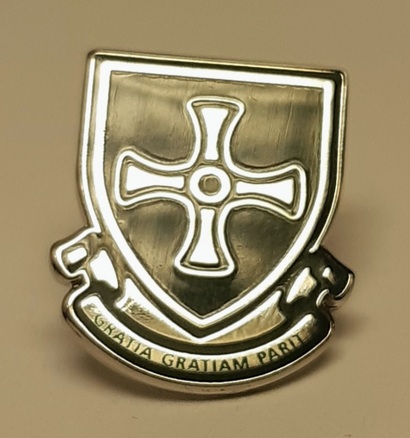 St Cuthbert Pin badge
