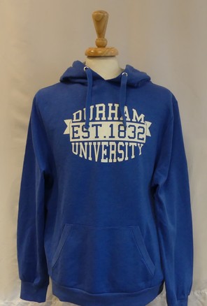Waffle Hoodie - Blue at Durham University Official Shop