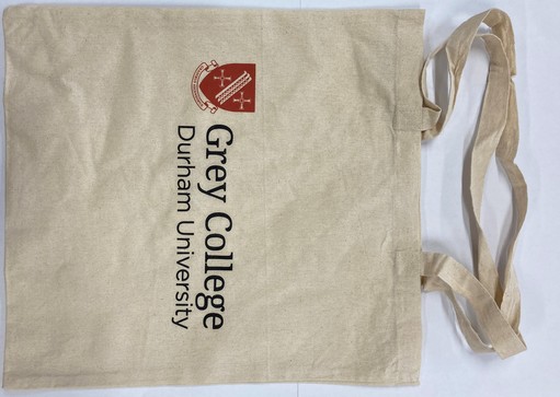 Grey College Tote Bag