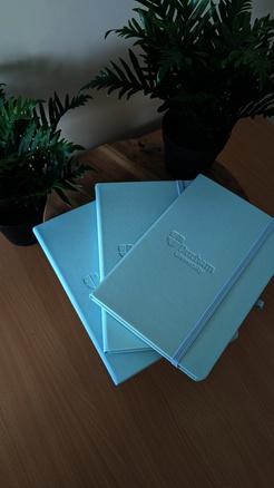 Durham University Blue Soft Notebook