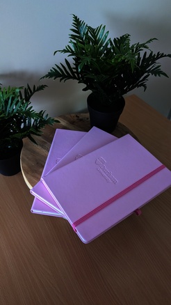 Durham University Pink Soft Notebook