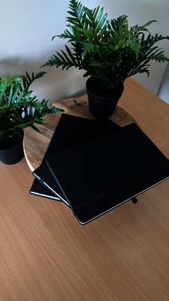 Durham University Black Soft Notebook