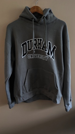 Durham University Grey Mist Hoodie