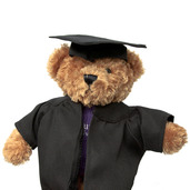 Graduation Toffee Bear