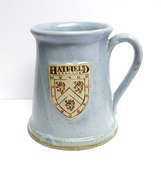 Hatfield College Ceramic Tankard - Light Blue