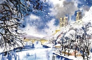 Jenny Ulyatt Durham In The Snow