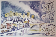 Jenny Ulyatt Card Durham Snowshowers