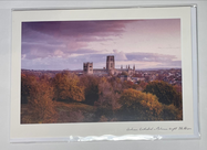 John Erwin Card Durham Cathedral in Autumn Light