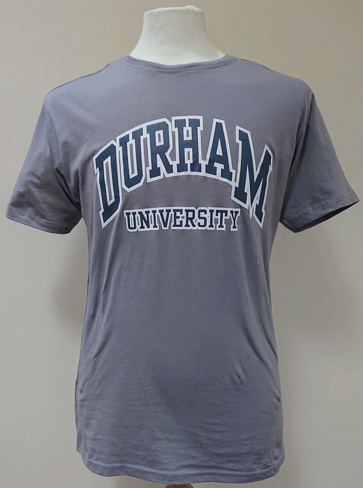 Durham University Drop Tail T-Shirt - Grey at Durham University ...